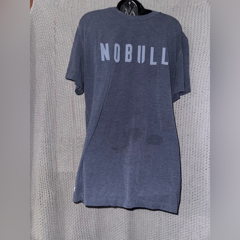 No Bull Blue T-Shirt Large Blue